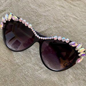 KATY PERRY SUNGLASSES WITH CRYSTALS PRISM BLACK!